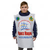 Манишка с полной запечаткой, материал: дюспо