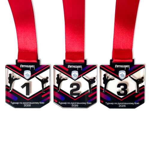 Медаль из акрила 1-слойная с УФ-печатью