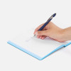 Ручка шариковая Pointer Soft Touch со стилусом, темно-синяя