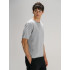 Футболка оверсайз унисекс Vozduh, светло-серая