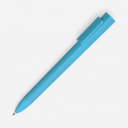 Ручка шариковая Swiper SQ Soft Touch, голубая