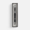 Ручка шариковая Keskus Soft Touch в футляре, черная