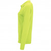 Рубашка поло женская с длинным рукавом Perfect LSL Women, зеленое яблоко