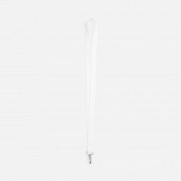Лента для бейджа Pin, белая