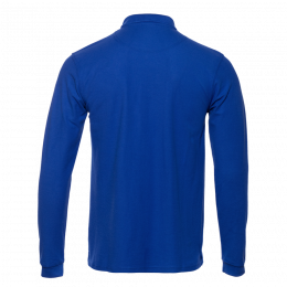 Рубашка поло мужская STAN длинный рукав хлопок/полиэстер 185, 04S
