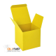 Коробка подарочная CUBE желтый 