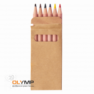 Набор цветных карандашей мини TINY